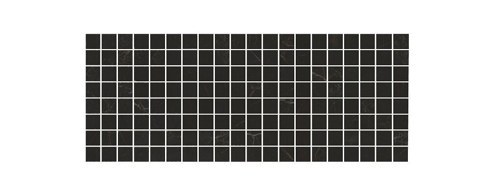 Декор настенный Алькала черный мозаичный 200х500 MM7204 Керама Марацци