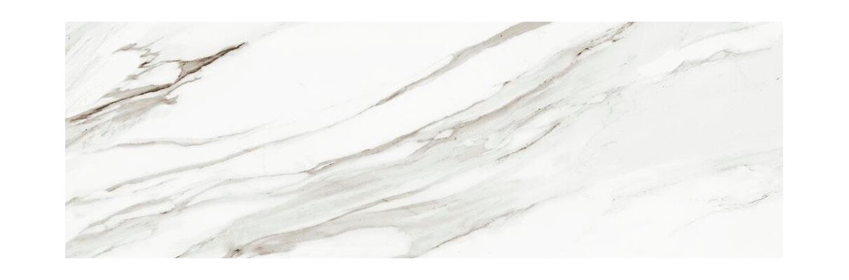 Плитка настенная керамическая Calacatta 330х1000 Белый CL Brillo Click Ceramica