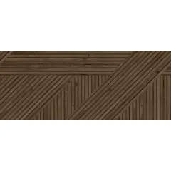 Интерьерная панель 1200х2000 Wood Rail Rhythm Dark фон матовая MG-3.10.2-M AlumoArt