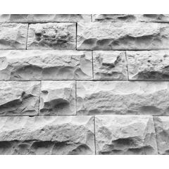 Искусственный декоративный камень Дербент серый (100x100, 100x150, 100x300) Артштайн