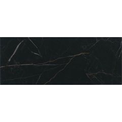 Плитка настенная керамическая Алькала черная 7200 200х500 Керама Марацци