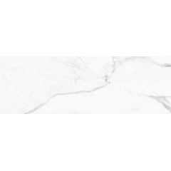 Керамическая настенная плитка Marble glossy white wall 01 300х900 белая Gracia Ceramica