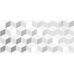 Декор настенный керамический Omnia (Омния) геометрия белый A15918 200х440 Cersanit