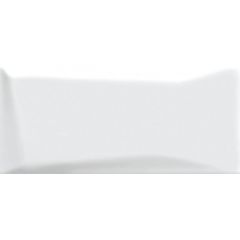 Керамическая настенная плитка Evolution (Эволюшн) белая рельефная EVG052 200х440 Cersanit