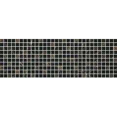 Декор настенный Астория черный мозаичный 250х750 MM12111 Керама Марацци