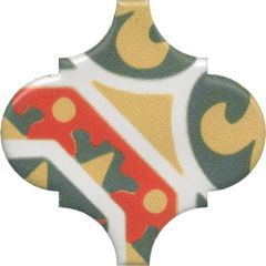 Декор настенный керамический Арабески Майолика орнамент OS/A35/65000 65х65 Керама Марацци