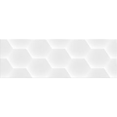 Керамическая настенная плитка Soft Geom White 200х600 ITT Ceramic