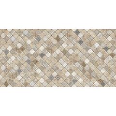Керамическая настенная плитка Lorens (Лоренс) 243х494 TWU09LRS47R коричневая Alma Ceramica