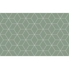 Керамическая настенная плитка Веста зеленая низ 02 250х400 «Шахтинская плитка»