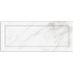 Керамическая настенная плитка Noir (Нуар) white wall 01 250х600 белая Gracia Ceramica