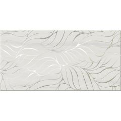 Керамическая настенная плитка Андалусия Флора белая 250х500 Axima