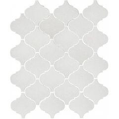 Плитка настенная керамическая Арабески глянцевая белая 65000 260х300 Керама Марацци