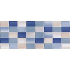 Плитка настенная керамическая Еlissa (Элисса) Mosaico Blu 201х505 синяя Kerlife