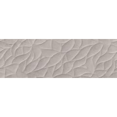 Плитка настенная керамическая Haiku (Хайку) Рельеф серая 250х750 HIU092D Cersanit