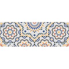 Плитка настенная керамическая Menara (Менара) Decor 251х709 синяя Kerlife