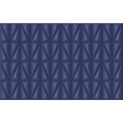 Керамическая настенная плитка Конфетти низ 02 синяя 250х400 «Шахтинская плитка»
