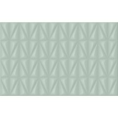 Керамическая настенная плитка Конфетти низ 02 зеленая 250х400 «Шахтинская плитка»