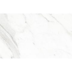 Керамическая настенная плитка Леона верх 01 белая 250х400 «Шахтинская плитка»