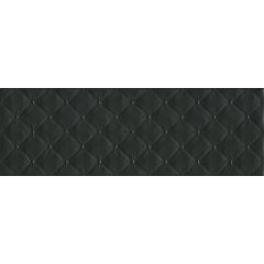 Керамическая настенная плитка Синтра 1 структура черная 14050R 400х1200 Керама Марацци
