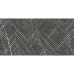 Декор настенный керамический Hygge (Хюгге) Grey Cristal 315х630 серый Азори