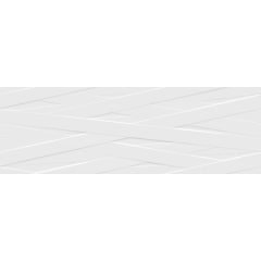 Керамическая настенная плитка RLV Blancos Brillo Rectified 400х1200 белая Geotiles