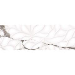 Плитка настенная керамическая Royal (Роял) Bianco Rel. R 242х700 белая Kerlife