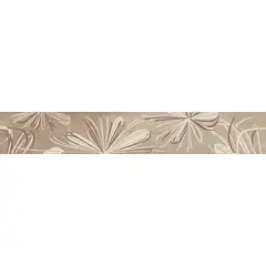 Бордюр настенный Sonnet (Соннет) Beige Flower 62х505 бежевый Азори