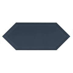 Плитка настенная керамическая Алмаш грань синяя 35020 140х340 Керама Марацци