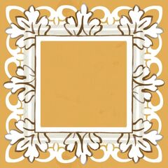 Декор Алмаш жёлтый глянцевый HGD/B525/TOB001 98х98 Керама Марацци