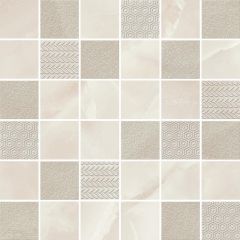 Мозаика Onice Perla Mosaic (Ониче Перла Мозаик) бежевая 300х300 Kerlife