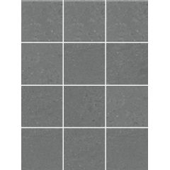 Керамогранит Матрикс серый тёмный 1321H, полотно 298х398 из 12 частей 98х98