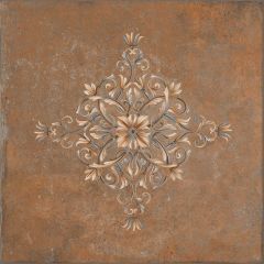 Керамогранит Каменный остров SG926400N 300х300 коричневый декорированный Керама Марацци