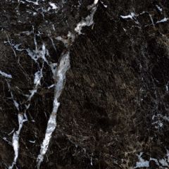 Керамогранит Simbel (Симбел) Carbon GRS05-03 600х600 черно-белый мрамор матовый Gresse