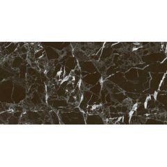 Керамогранит Simbel (Симбел) Pitch GRS05-02 600х1200 черно-серый мрамор матовый Gresse