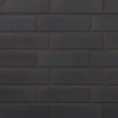 Клинкерная фасадная плитка Keravette Shine Royal 71х240 черная 2110.S319 Stroeher