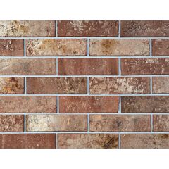Клинкерная фасадная плитка Montana Siena-antik 71х240 коричневая WK73 WesterWaelder