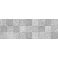 Керамическая плитка Тефра 1Д 250х750 серая структура с DG Керамин
