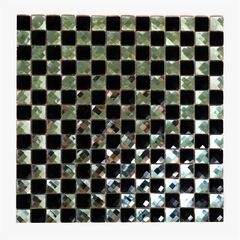 Мозаика F2x6/1 из страз 304х304х4 черно-белая Keramograd