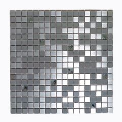 Мозаика LP01A алюминиевая 300х300х4 серая Keramograd
