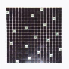 Мозаика LP03C алюминиевая 300х300х4 черная Keramograd