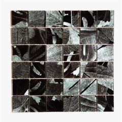 Мозаика PM4002 стеклянная 300х300х4 серая Keramograd