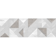Керамическая настенная плитка Origami (Оригами) grey wall 03 300х900 серая Gracia Ceramica