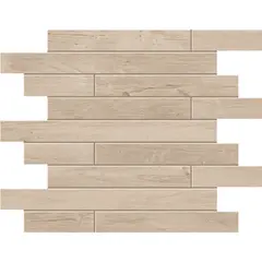 Керамогранитная плитка мозаика Soft Wood SF02 Muretto 30х35 Estima