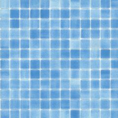 Мозаика Azul Celesten 300х300х4 голубая Keramograd