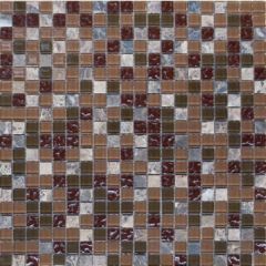 Мозаика HK-49 (327х327х4 мм) сливовая Crystal+Stone Elada Mosaic