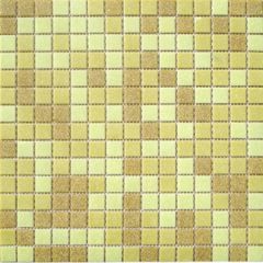 Мозаика из смальты МС103Р (327х327х4 мм) песочная на бумаге Elada Mosaic