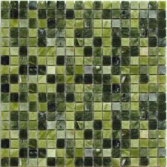 Мозаика каменная Sydney-15 305х305 темно-зеленая Bonaparte mosaic