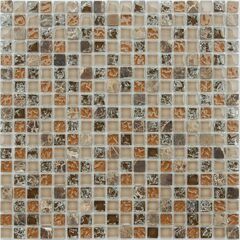 Мозаика Naturelle Klondike 305х305х8 коричневая CARAMELLE