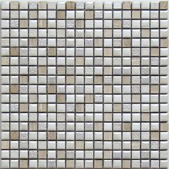 Мозаика керамическая Iceland 300х300 бежевая Bonaparte mosaic
