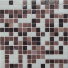 Мозаика стеклянная Lavander 327х327 коричневая Bonaparte mosaic